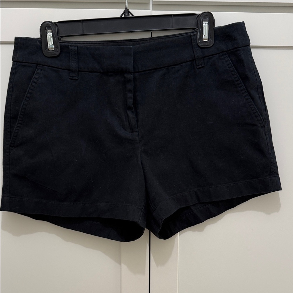 J. Crew Women's Classic Black Bermudas